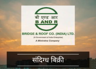 क्या एक लाभदायक पीएसयू (सार्वजनिक उपक्रम) फर्म ब्रिज एंड रूफ को बेचने के लिए निहित स्वार्थों द्वारा एक साजिश है, जब इसे स्टॉक एक्सचेंज में सूचीबद्ध किया जा सकता है?