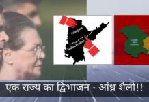 एक राज्य का द्विभाजन - आंध्र शैली!!