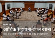 भारत ने अगले कुछ महीनों के लिए अपनी आबादी के 80 करोड़ लोगों के लिए एक महत्वाकांक्षी खाद्य सुरक्षा योजना की घोषणा की