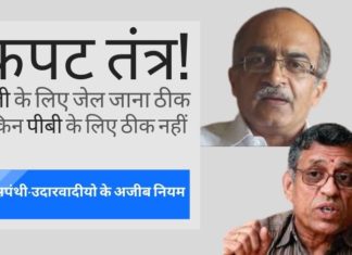 प्रशांत भूषण के लिए वामपंथी लिबरल रो रहे हैं, जिन्हें अदालत की अवमानना का दोषी पाया गया था। लेकिन जब गुरुमूर्ति न्यायमूर्ति मुरलीधर की आलोचना के लिए दो अवमानना आरोपों का सामना कर रहे थे, तो वे कहां थे?