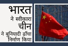 भारत के विपरीत सीमावर्ती क्षेत्रों में निर्मित चीनी संरचनाओं के बारे में अवगत है: एमईए भारत ने संसद में स्वीकार किया कि एलएसी पर चीनी ने बुनियादी ढाँचा निर्माण किया!