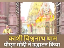 प्रधानमंत्री नरेंद्र मोदी ने वाराणसी में काशी विश्वनाथ धाम का उद्घाटन किया