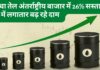 कच्चे तेल के दाम अंतर्राष्ट्रीय बाजार में 26% घटे, देश में 7 दिन में बढ़ चुके हैं 4 रुपए
