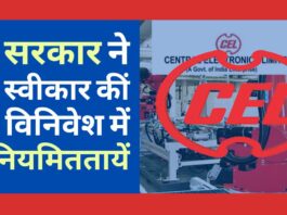 सेंट्रल इलेक्ट्रॉनिक्स लिमिटेड (सीईएल) के विनिवेश में अनियमितताओं को सरकार ने दिल्ली उच्च न्यायालय में स्वीकार किया