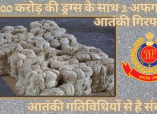 दिल्ली पुलिस ने ₹1200 करोड़ की ड्रग्स के साथ 2 अफगानी नागरिकों को पकड़ा; आतंकी गतिविधियों से है संबंध!