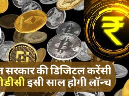 भारत सरकार की डिजिटल करेंसी सीबीडीसी इसी साल होगी लॉन्च