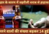 बिहार के सारण में जहरीली शराब से हाहाकार