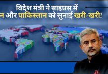 विदेश मंत्री एस जयशंकर ने साइप्रस में चीन और पाकिस्तान को सुनाई खरी-खरी!