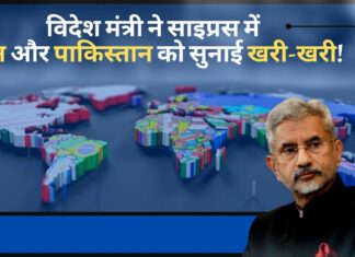 विदेश मंत्री एस जयशंकर ने साइप्रस में चीन और पाकिस्तान को सुनाई खरी-खरी!