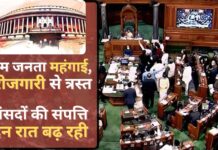 दाेबारा चुने गए 71 सांसदाें की संपत्ति 286% बढ़ी; भाजपा के 43 और कांग्रेस के 10 सांसद!