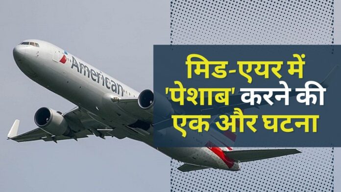 अमेरिकन एयरलाइंस की न्यूयॉर्क-दिल्ली फ्लाइट में पेशाब करने की घटना